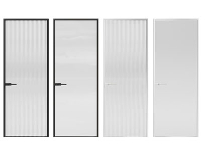 现代长虹玻璃平开门