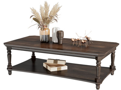 欧式实木茶几3d模型 欧式实木茶几