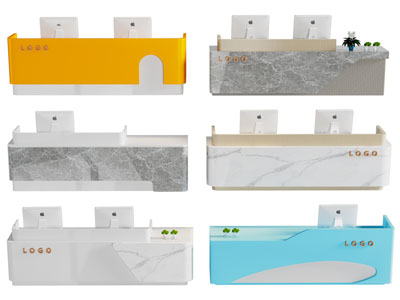 现代前台接待台