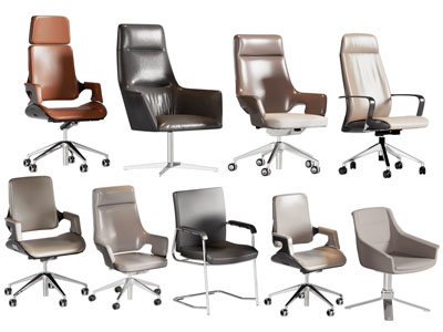 现代办公转椅