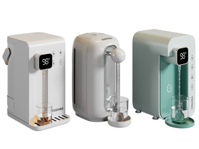 现代直饮机 热水机 饮水机3d模型 现代直饮机 热水机 饮水机