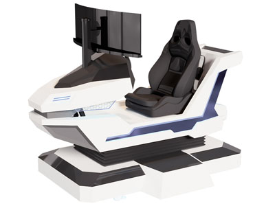 现代拟驾驶舱3d模型 现代拟驾驶舱