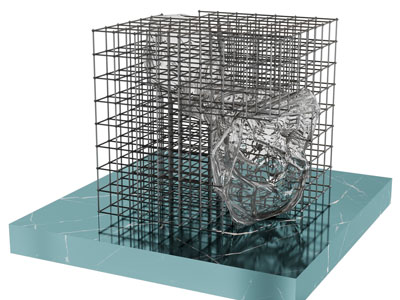 现代城市雕塑小品3d模型 现代城市雕塑小品