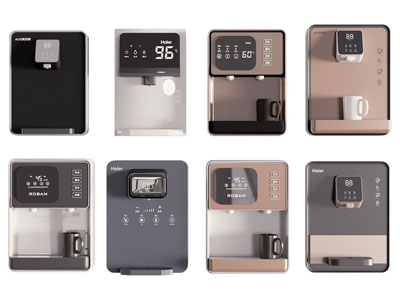 现代壁挂式直饮机 饮水机3d模型 现代壁挂式直饮机 饮水机