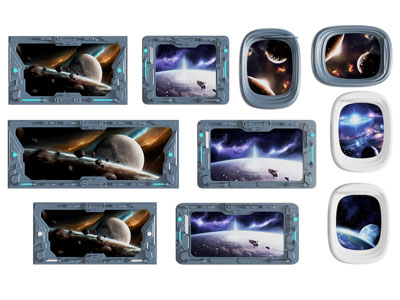 现代机械太空舱门