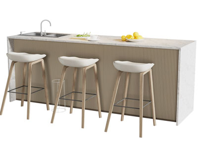 现代吧台吧椅