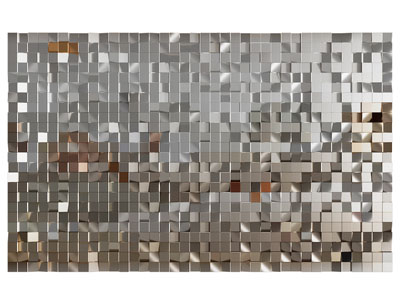 现代马赛克拼接背景墙