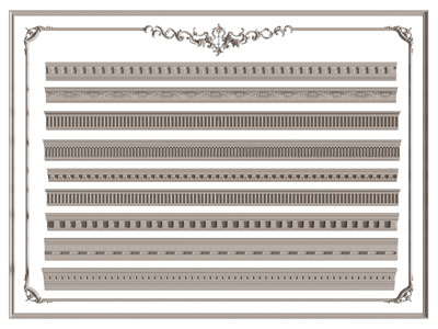 欧式石膏线条 角线