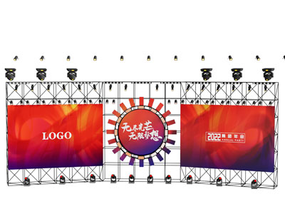 工业风loft筒灯射灯 桁架美陈 户外装置 演绎舞台