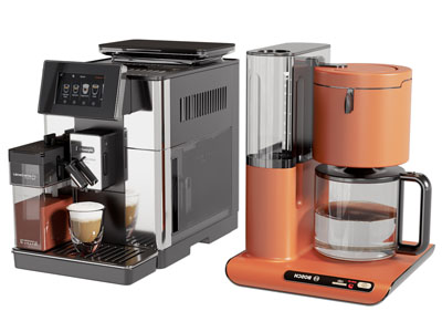 现代咖啡机3d模型 现代咖啡机