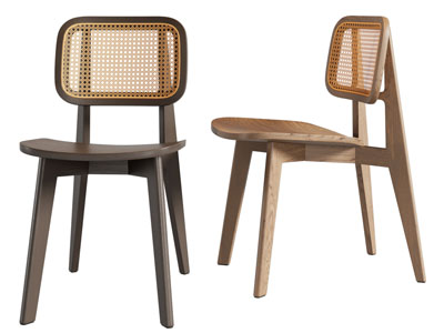 现代实木休闲椅子 餐椅