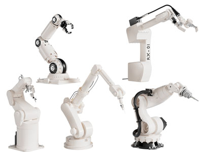 现代智能机器手臂 机器人 工业设备3d模型 现代智能机器手臂 机器人 工业设备