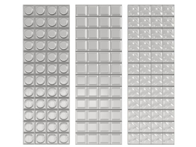 现代玻璃砖隔断3d模型 现代玻璃砖隔断
