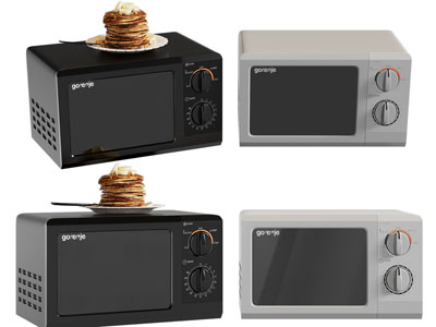 现代微波炉 厨房电器3d模型 现代微波炉 厨房电器