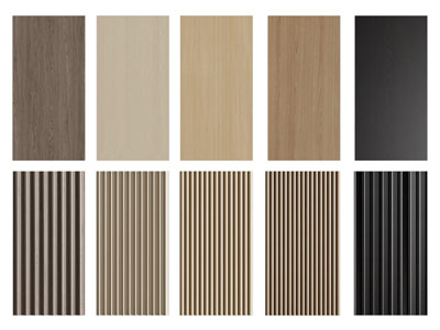 现代实木吸音板 护墙板 装饰板