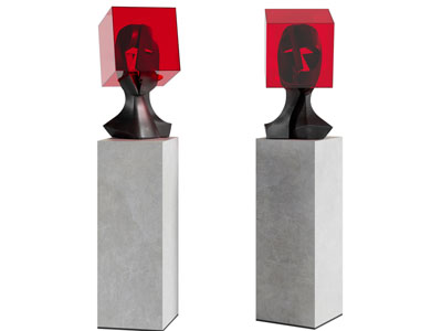 现代人物头像雕塑雕刻3d模型 现代人物头像雕塑雕刻