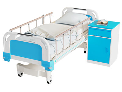 现代医院病床 床头柜3d模型 现代医院病床 床头柜