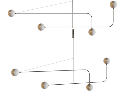 现代球灯罩吊灯