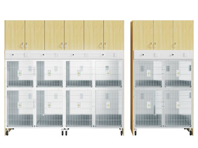 现代宠物住院笼子