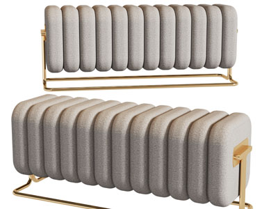 现代轻奢沙发凳子