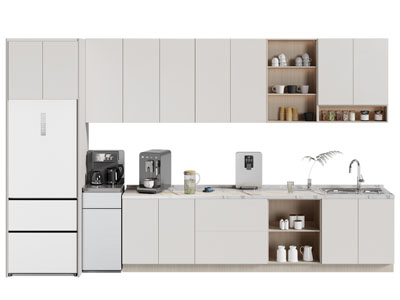 现代茶水间吧台