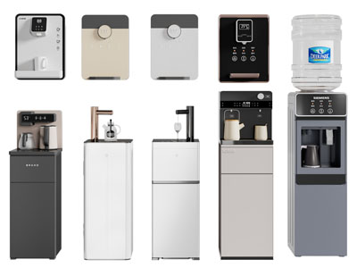 现代饮水机 茶吧机 直饮机3d模型 现代饮水机 茶吧机 直饮机