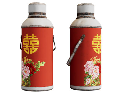 现代中国老式暖水瓶 暖水壶