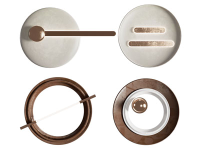 侘寂风壁灯 墙饰挂件