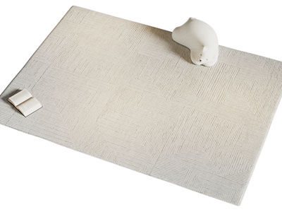 现代长方形地毯3d模型 现代长方形地毯