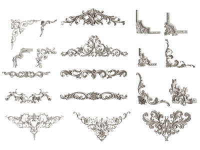 欧式雕花 角花 装饰构件