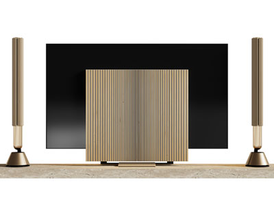 现代立式音响 电视3d模型 现代立式音响 电视