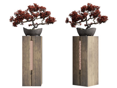 新中式盆景盆栽