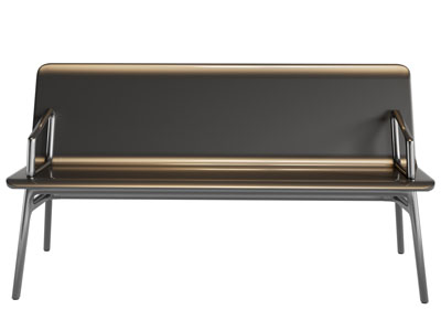 现代多人休闲椅子