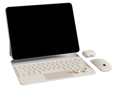 现代笔记本电脑3d模型 现代笔记本电脑