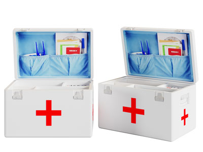 现代医疗箱、急救箱3d模型 现代医疗箱、急救箱