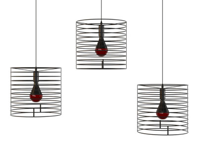 现代铁艺镂空吊灯