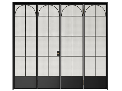 法式四扇玻璃平开门