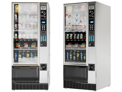 现代商用自助饮料零食售卖机3d模型 现代商用自助饮料零食售卖机