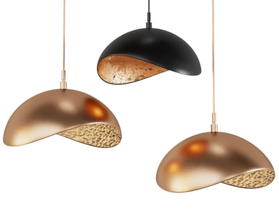 现代轻奢单头垂线吊灯