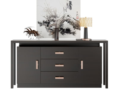 新中式玄关柜、边柜