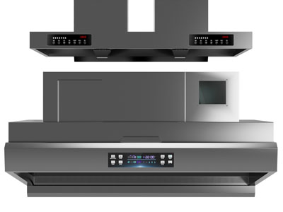 现代抽油烟机3d模型 现代抽油烟机