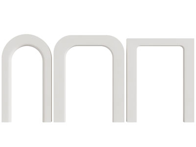 现代门拱、垭口3d模型 现代门拱、垭口