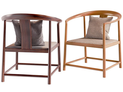 新中式圈椅、扶手椅子