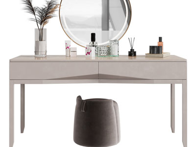 现代化妆、梳妆台3d模型 现代化妆、梳妆台