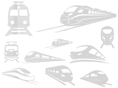 现代火车、飞机墙饰挂件