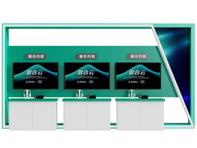 现代摊位、展览3d模型 现代摊位、展览