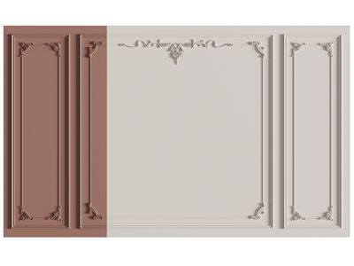 欧式雕花护墙板