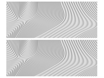 现代波浪纹理的背景墙