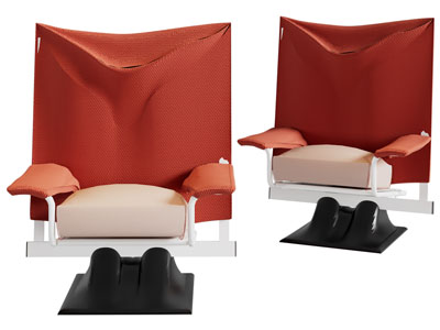 现代休闲按摩椅子