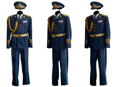 现代空军将军制服、军装3d模型 现代空军将军制服、军装